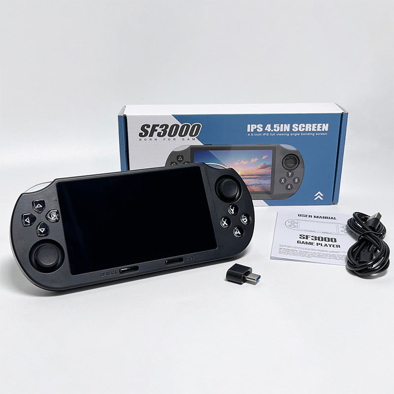 🔥Final Day Promotion-SF3000 Portable Handheld HD Gaming Console Set