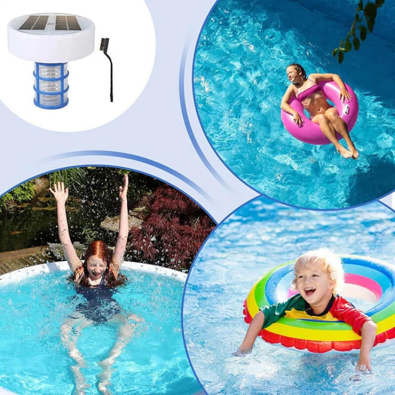 Big Saleš„Safe and Comfortable for Use ā
Solar Pool Ionizer Crystal Clear Water