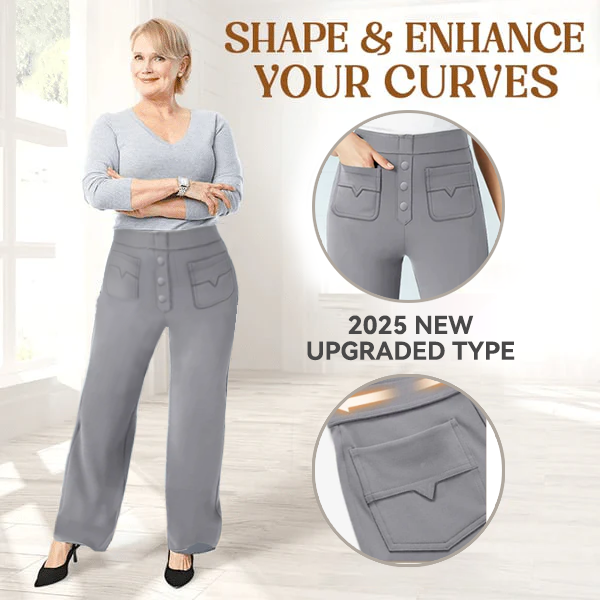 💖2025 NEW TYPE SALE 50% OFF💷Women's Casual High Waist Stretch Pants🌙 Free Moon & Star Necklace for today’s first 30 orders! 🎁