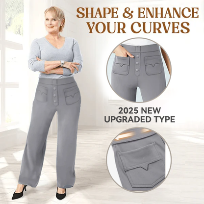 💖2025 NEW TYPE SALE 50% OFF💷Women's Casual High Waist Stretch Pants🌙 Free Moon & Star Necklace for today’s first 30 orders! 🎁