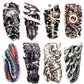 8 Pieces Large 3D Mechanical Parts Gear Arm Eyeball Muscle Temporary Tattoo