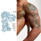 2 Sheet Shoulder Totem Dragon Large Temporary Tattoos