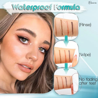 🎉 Incredible Offer 80%OFF🔥Buy 1 Get 1 Free💎Waterproof & 4 Tips for Natural Brows!