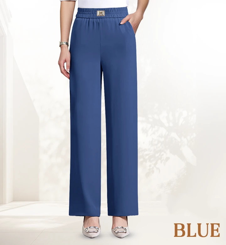 👖Three Lengths Available🌷LAST DAY SALE 60% OFF!!💥Perfect Drape High Rise Pull-On Stretch Pants