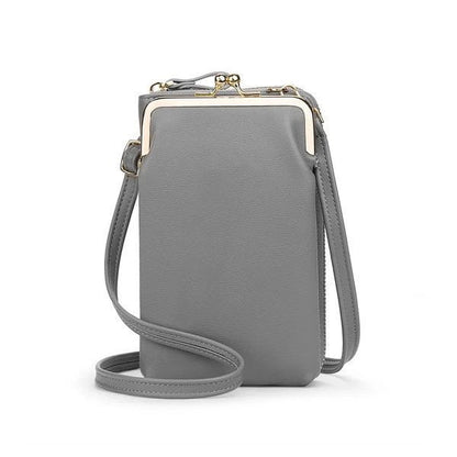 Women Phone Bag Solid Crossbody Bag