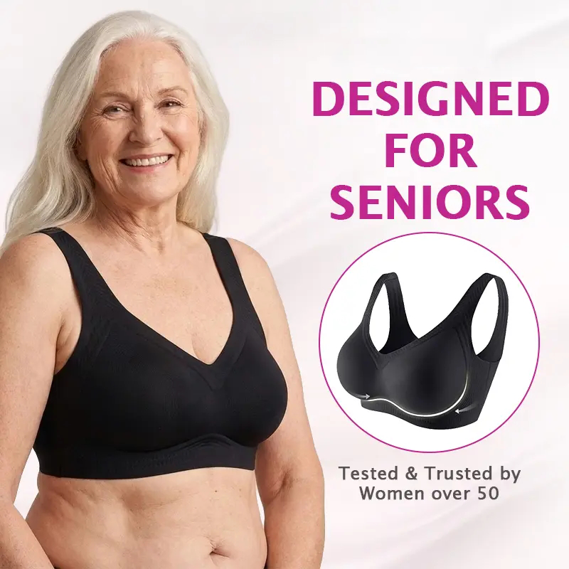 💖LAST DAY SALE 50% OFF💕Comfortable Wireless Full Coverage Jelly Smoothing Bra