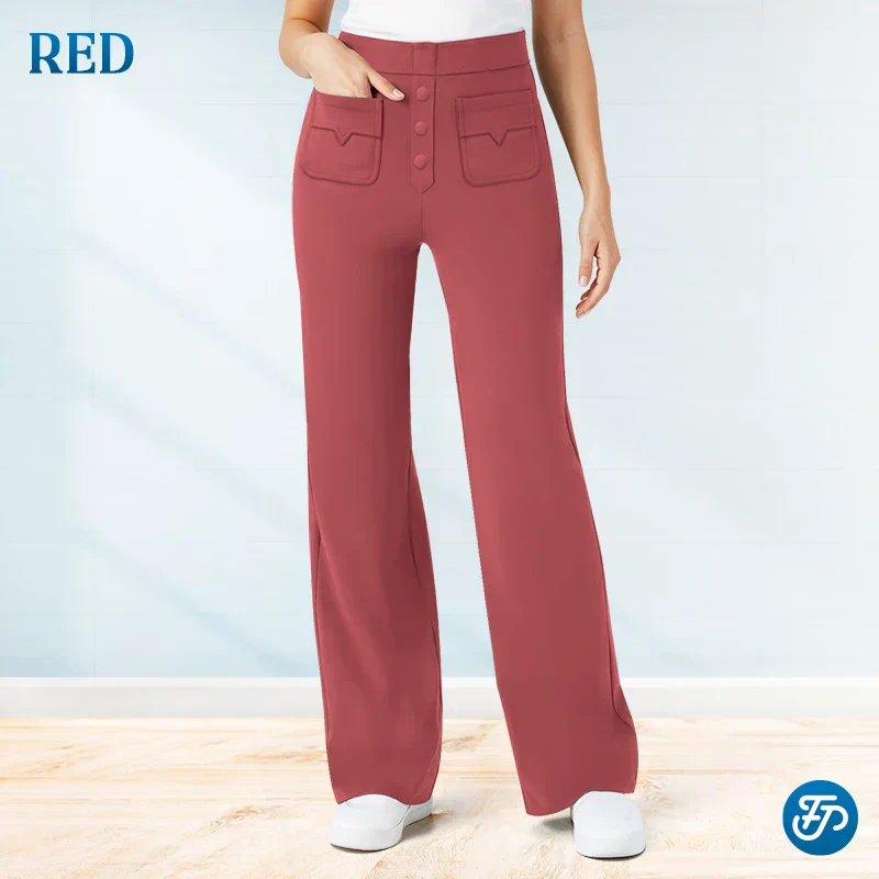 💖2025 NEW TYPE SALE 50% OFF💷Women's Casual High Waist Stretch Pants🌙 Free Moon & Star Necklace for today’s first 30 orders! 🎁