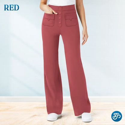 💖2025 NEW TYPE SALE 50% OFF💷Women's Casual High Waist Stretch Pants🌙 Free Moon & Star Necklace for today’s first 30 orders! 🎁