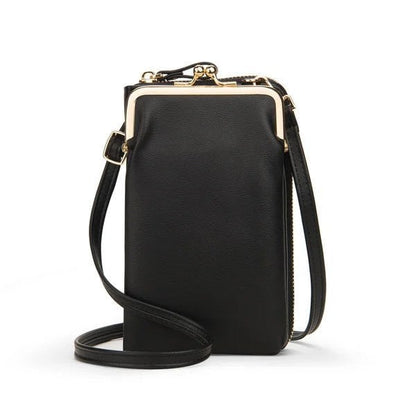 Women Phone Bag Solid Crossbody Bag