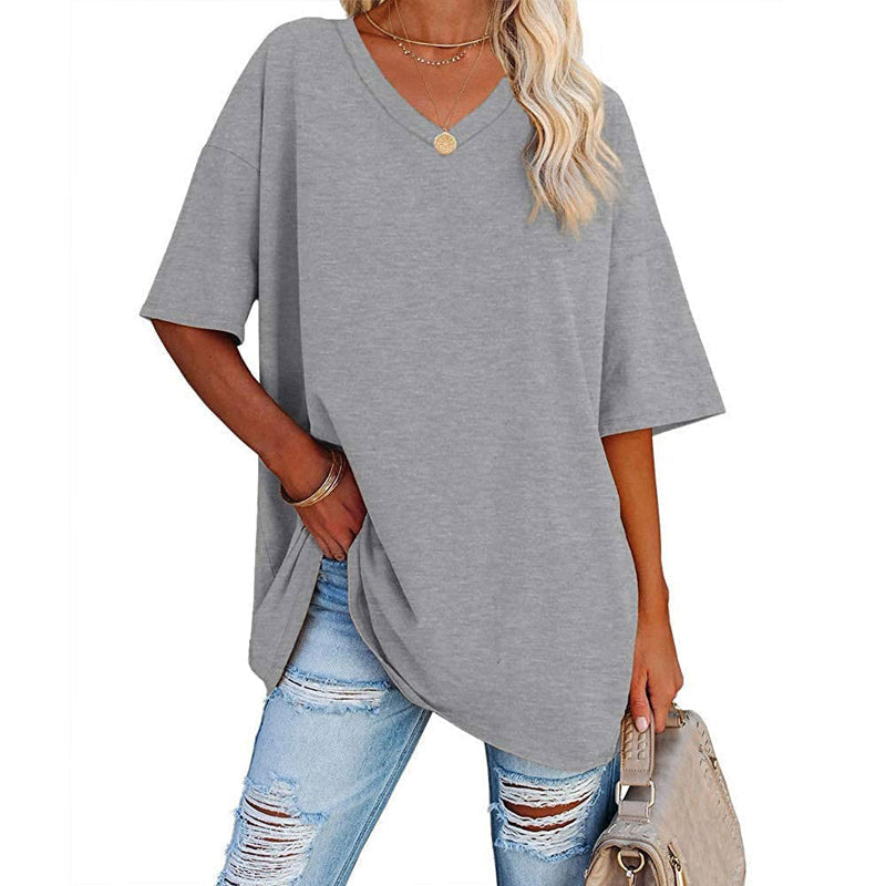 🌷2025 Limited Sale 50% Off🌷Ladies V-Neck T-Shirt🚀Free shipping🚀