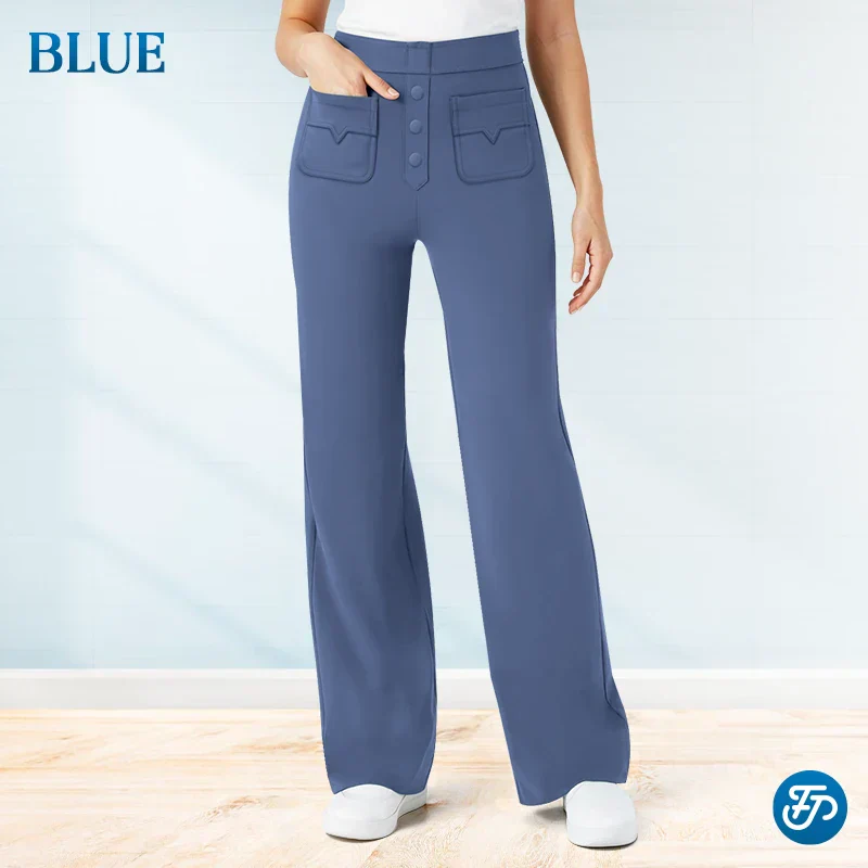 💖2025 NEW TYPE SALE 50% OFF💷Women's Casual High Waist Stretch Pants🌙 Free Moon & Star Necklace for today’s first 30 orders! 🎁
