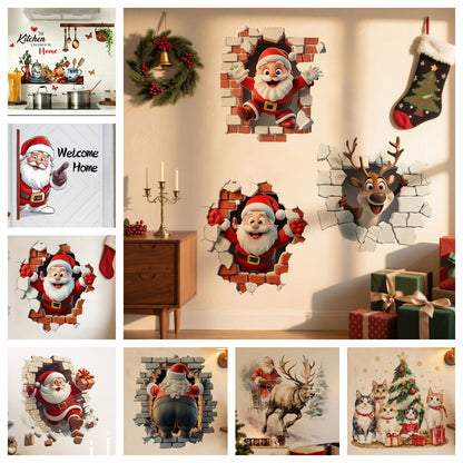 🎁Christmas Sale 70% OFF!!🔥🎅Christmas Creative Wall Sticker