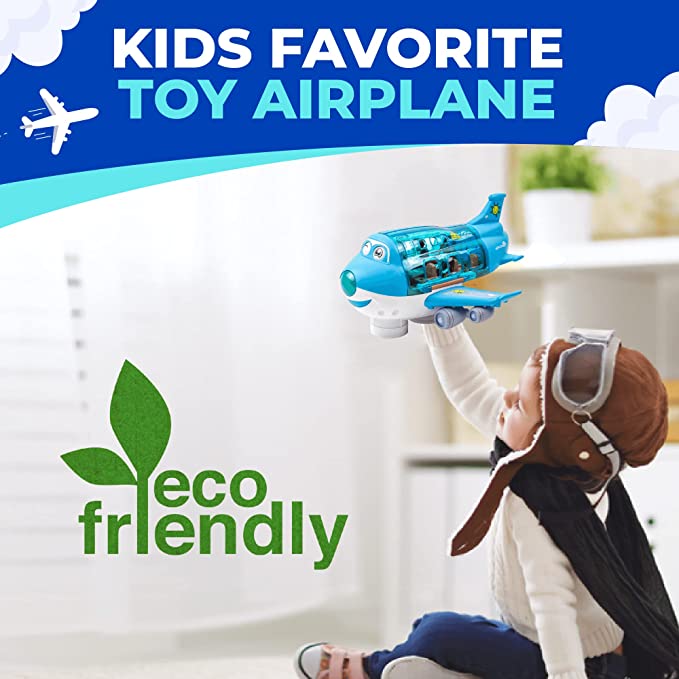 (🎁Hot Sale 49% OFF) 360° Rotating Electric Toy Plane ✈