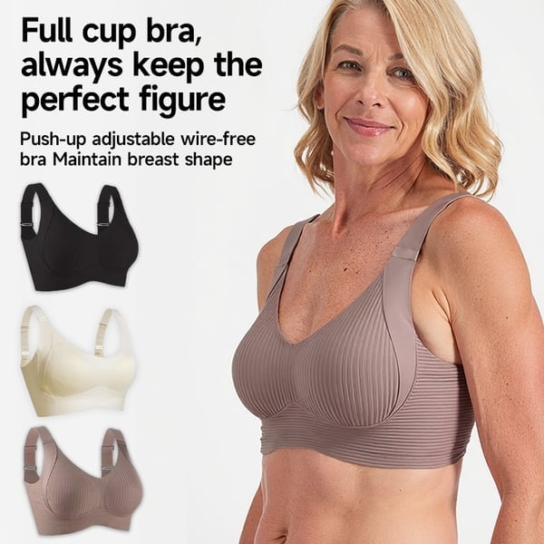 🎁Last Day Buy 1 Get 3 Packs(Each only ￡3.66)🔥Super firming bra | Wire-free push-up bra👍No more sagging breasts
