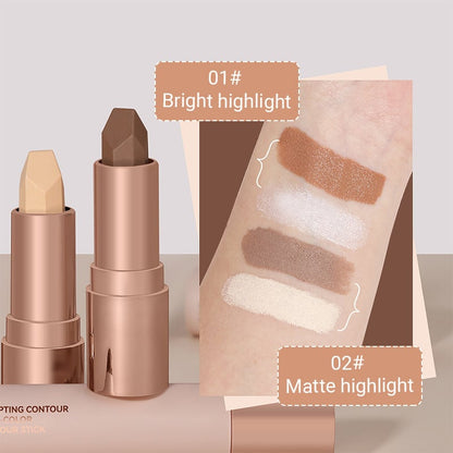 💥HOT SALE ~ BUY 2 GET 30% OFF💥2-in-1 Highlight & Contour Stick