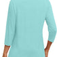 NEW🔥 Women's V Neck 3/4 Long Sleeve  Loose Fit  Tops