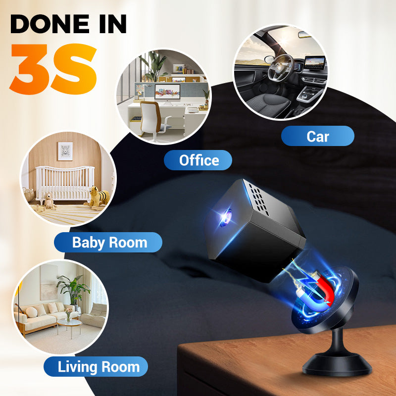 ❤️‍🔥 Mini Smart HD Night Vision Security Camera