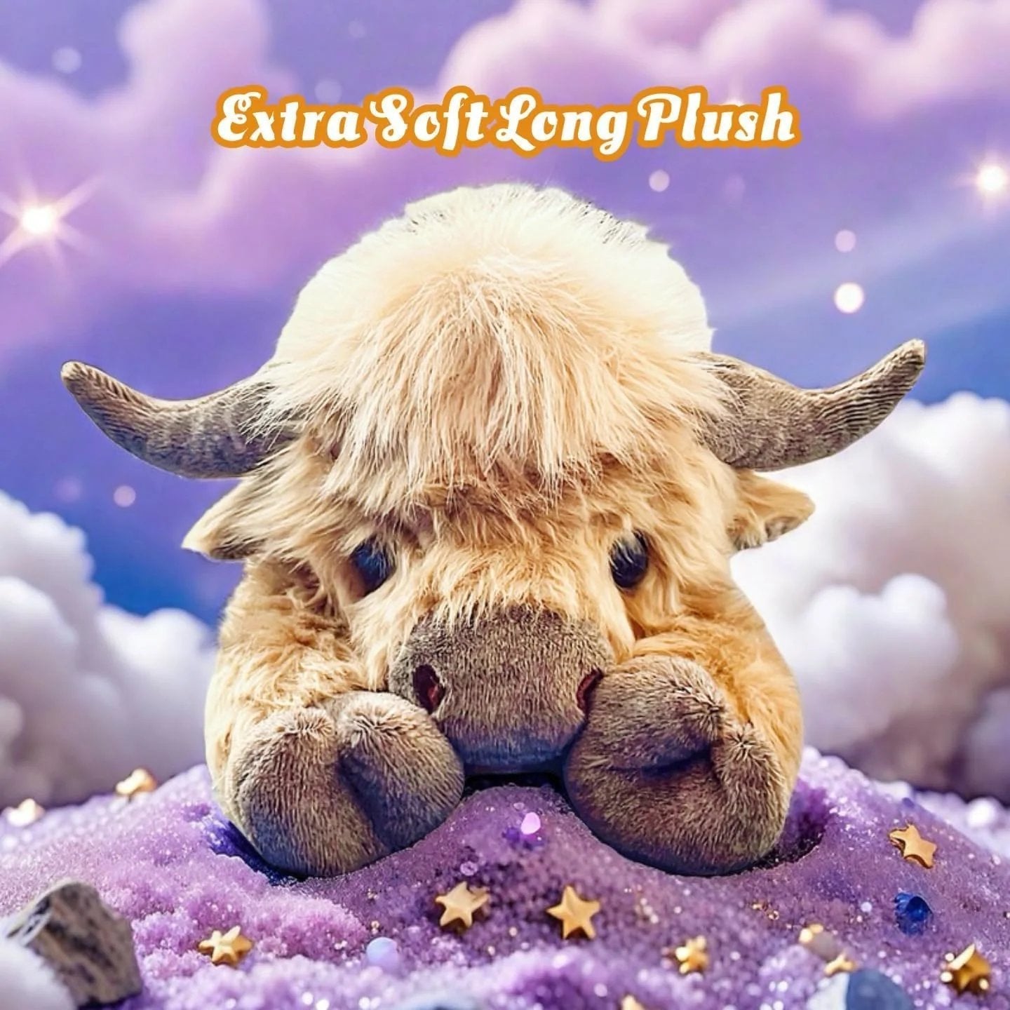 🥳 Mega Sale 60%OFF🎁Cute Cartoon Highland Cow Cuddly Toy🔥Buy 2 Free Shipping