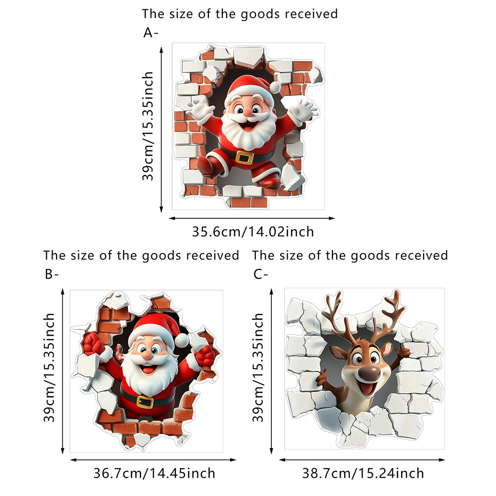 🎁Christmas Sale 70% OFF!!🔥🎅Christmas Creative Wall Sticker
