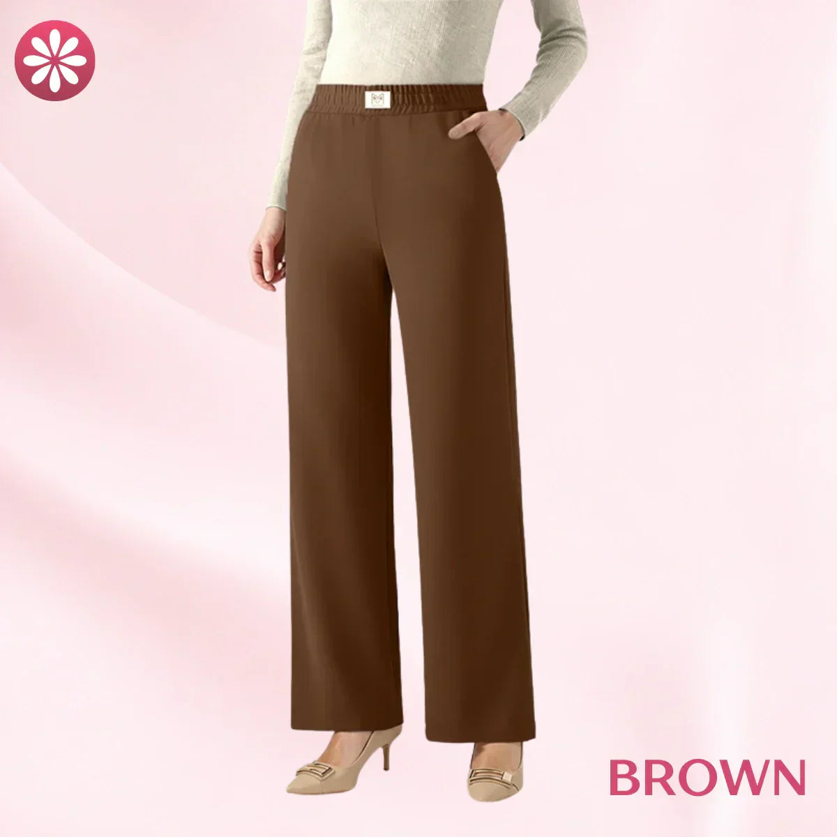 👖Three Lengths Available🌷LAST DAY SALE 60% OFF!!💥Perfect Drape High Rise Pull-On Stretch Pants