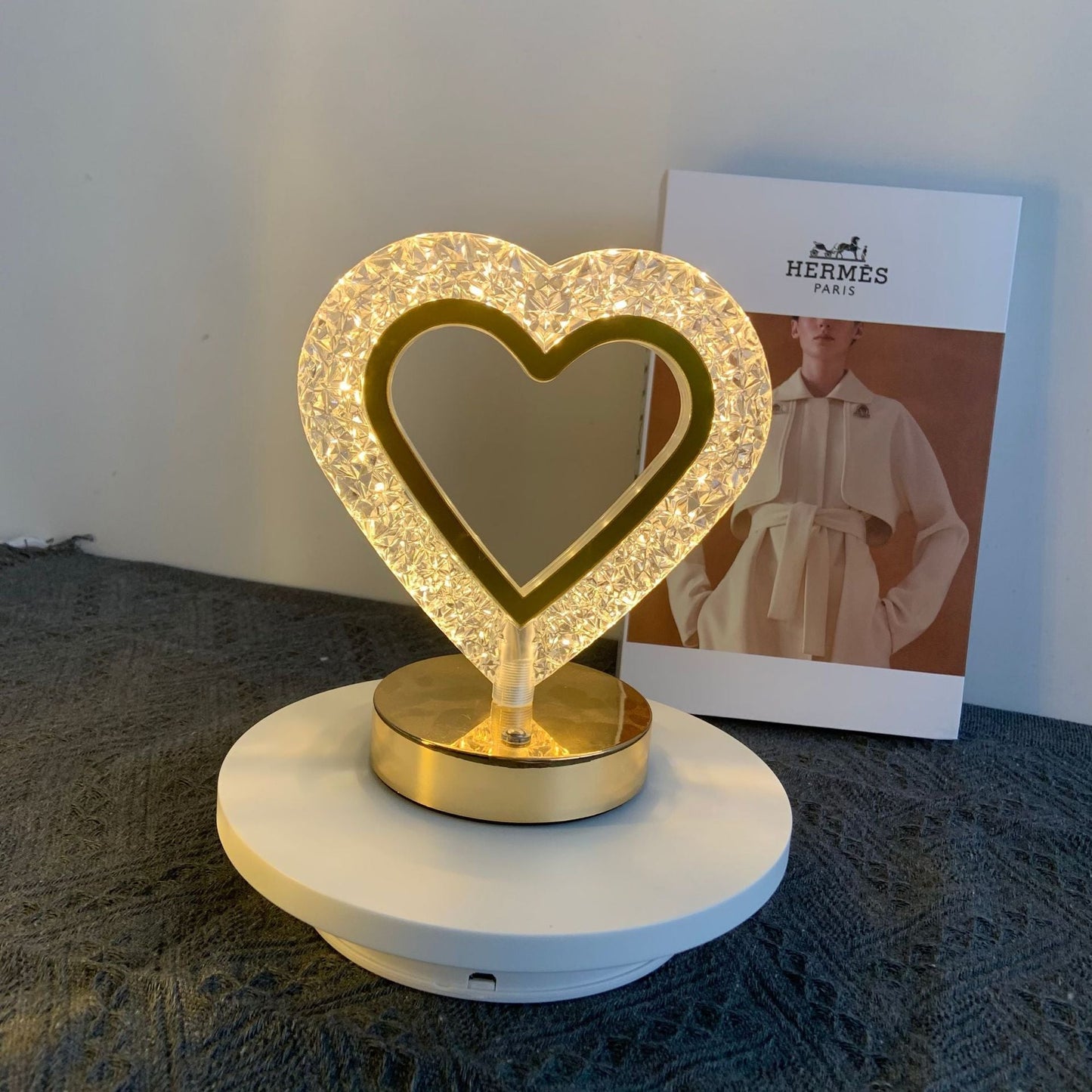🎅Christmas Sale 50% OFF!!🎄50K+ SOLD! 🎁✨Rechargeable Luxury Crystal LED Night Light Lamp