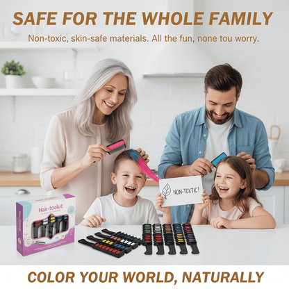 🎁Limited Time Discount🔥Festive Fun Hair Chalk Combs