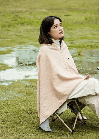 🎅Best Winter Gifts 🔥Portable Heated Shawl – Stay Warm Anywhere, Anytime ( Free Shipping)