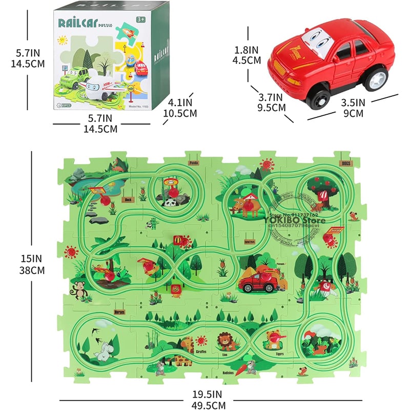 💥 HOT SALE 60% OFF! 🚀 Educational puzzle and circuit game for children 🧩🎉