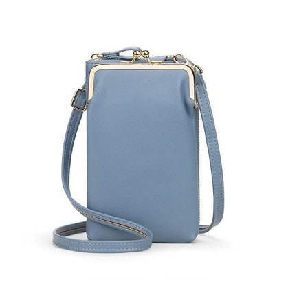 Women Phone Bag Solid Crossbody Bag