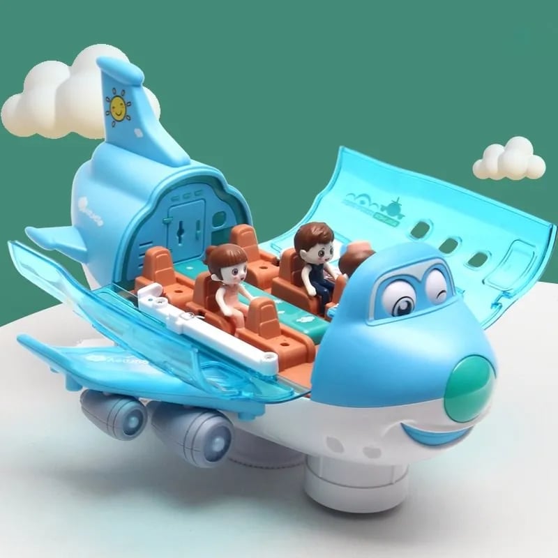 (🎁Hot Sale 49% OFF) 360° Rotating Electric Toy Plane ✈