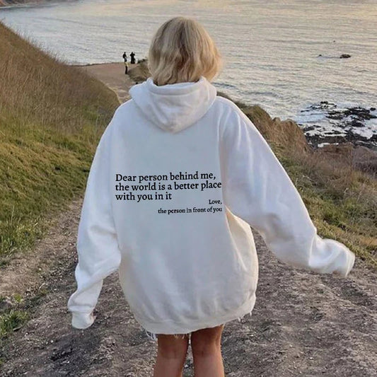 💝'Dear Person Behind Me' Sweatshirt🎉Buy 2 Save 10%