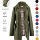 Women Waterproof Long Hooded Trench Coats