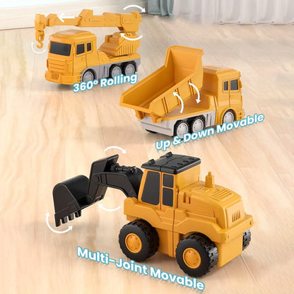 🔥Hot Sale 60% Off🔥Magnetic Transform Engineering Car Assembled Toys