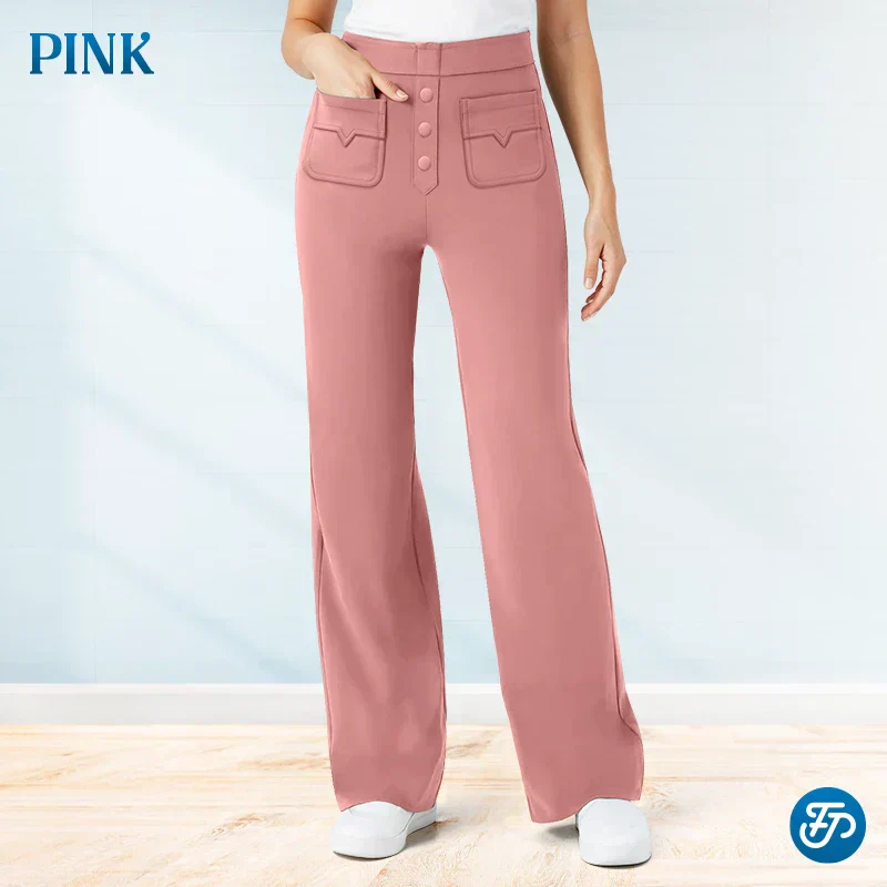💖2025 NEW TYPE SALE 50% OFF💷Women's Casual High Waist Stretch Pants🌙 Free Moon & Star Necklace for today’s first 30 orders! 🎁