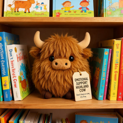 🎅Christmas Pre Sale 49% OFF🎁Emotional Support Highland Cow Plush🎉Buy 2 Free Shipping