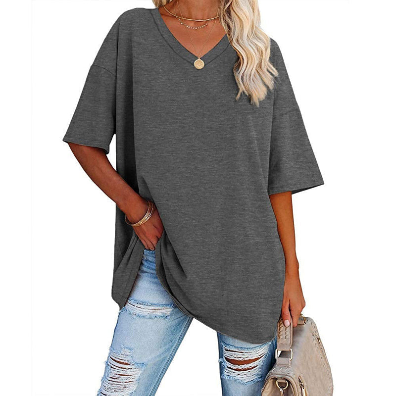 🌷2025 Limited Sale 50% Off🌷Ladies V-Neck T-Shirt🚀Free shipping🚀