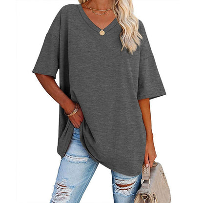 🌷2025 Limited Sale 50% Off🌷Ladies V-Neck T-Shirt🚀Free shipping🚀