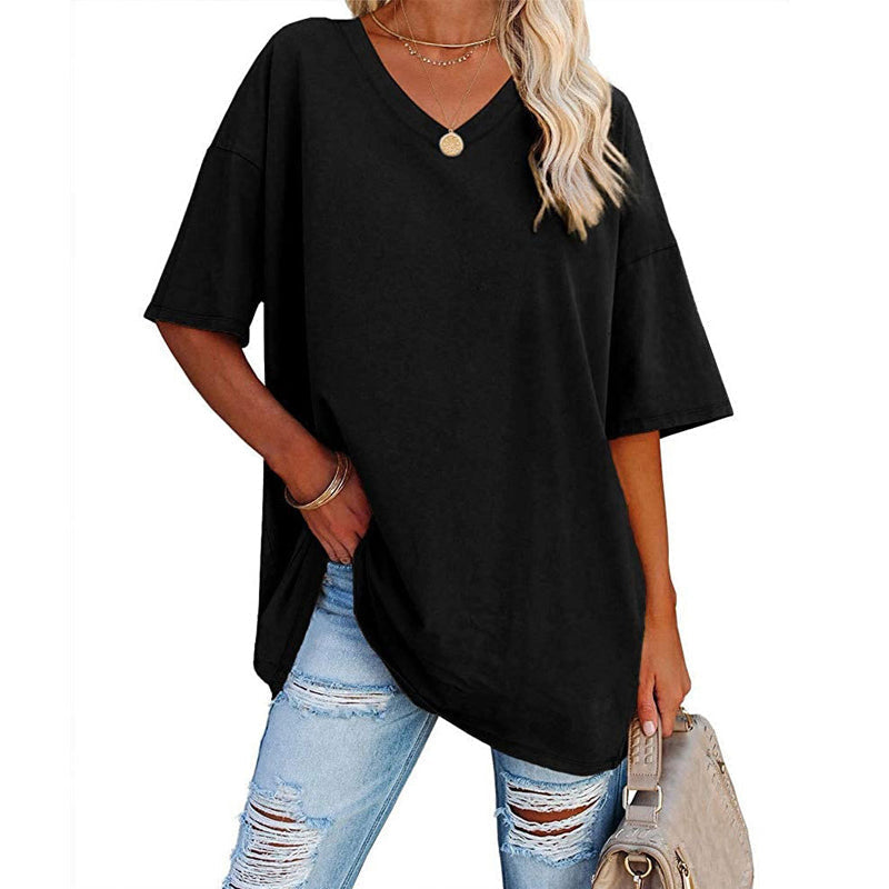 🌷2025 Limited Sale 50% Off🌷Ladies V-Neck T-Shirt🚀Free shipping🚀