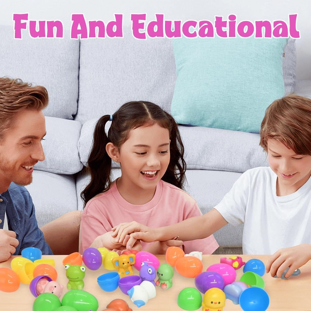 🔥LAST DAY SALE 50% OFF🔥24 PCS Easter Eggs Prefilled Slow Rising Squishy Toys