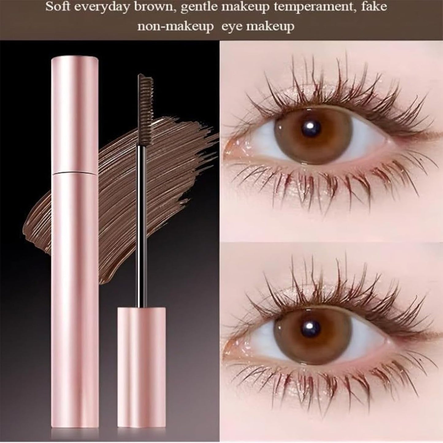 🎁Buy 1 Get 1 Free💕[Waterproof and Non-Smudging] Lengthening and curling long-lasting mascara