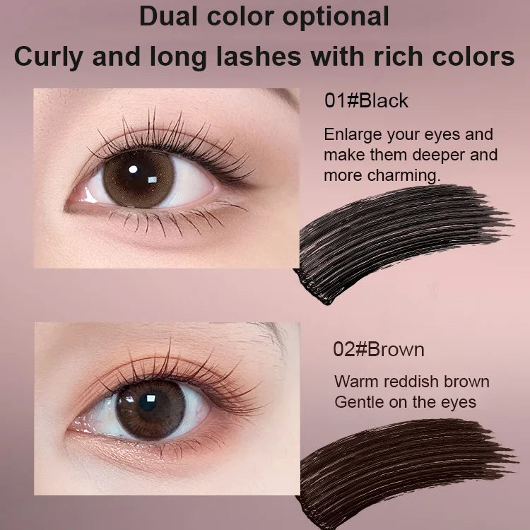 🎁Buy 1 Get 1 Free💕[Waterproof and Non-Smudging] Lengthening and curling long-lasting mascara