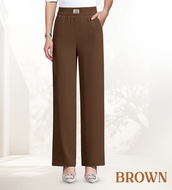 👖Three Lengths Available🌷LAST DAY SALE 60% OFF!!💥Perfect Drape High Rise Pull-On Stretch Pants