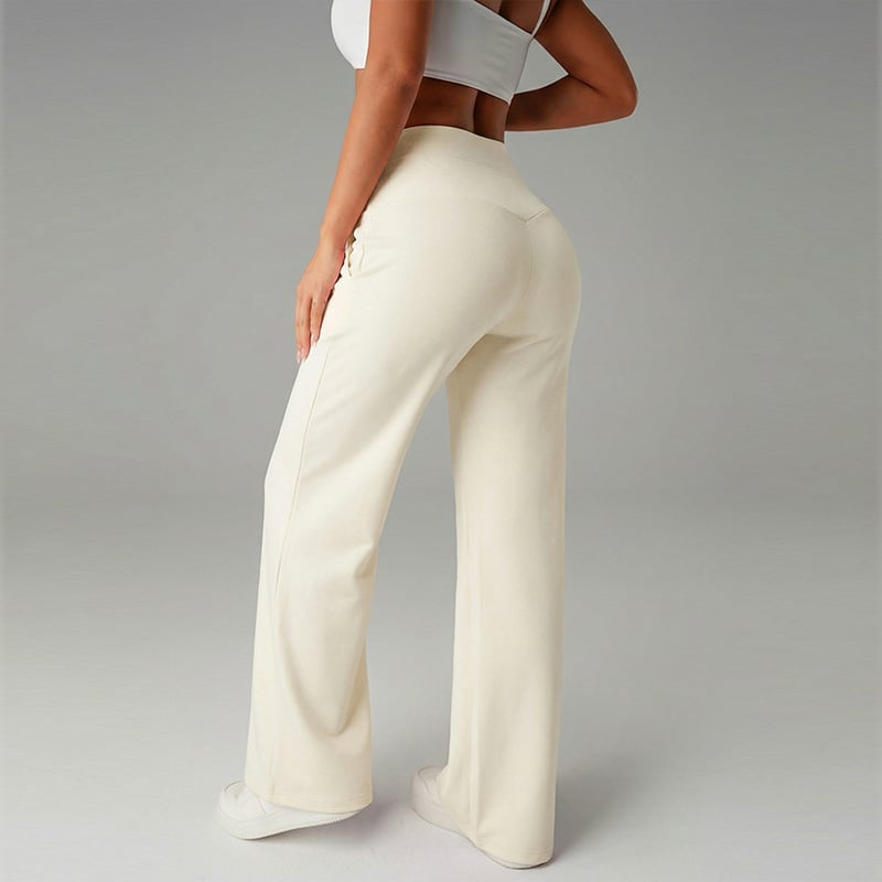 💗LAST DAY SALE 70% OFF⚡50K+ SOLD💕Women's Plain Loose Straight Leg Pants