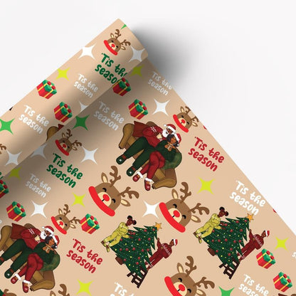 🎄Christmas Sales 49% OFF🎅🏾🤶🏾Christmas Wrapping paper