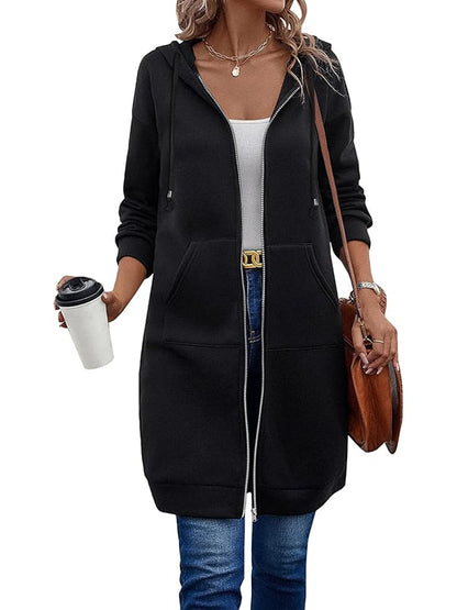 🥳Last Day Sale 64% Off🔥Women Casual Zip up Fleece Hoodies