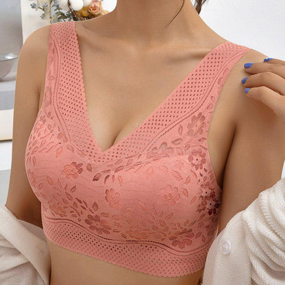 🔥Buy 1 Get 2 Free (3PCS) - Comfortable & Convenient Front Button Bra
