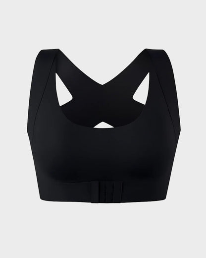 💖Front Closure Cross-Back Wireless Posture Bra✨