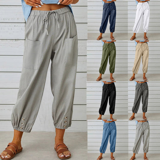🌿Summer Essential! 2026 New Linen Trousers | Limited Time Offer