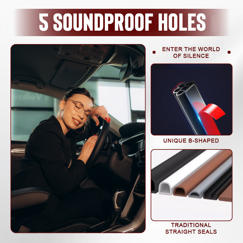 🔥New Year promotion with 50% discount and Free Shipping🔥Car Noise Reduction Dust-proof Rubber Seal Strip