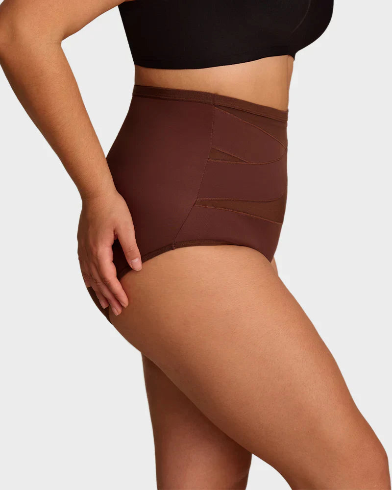 Limited sale 70% OFF🌸Last Day-Buy 1 Get 3 Packs✨Plus-Size High-Waist Cross Tummy Control Panties